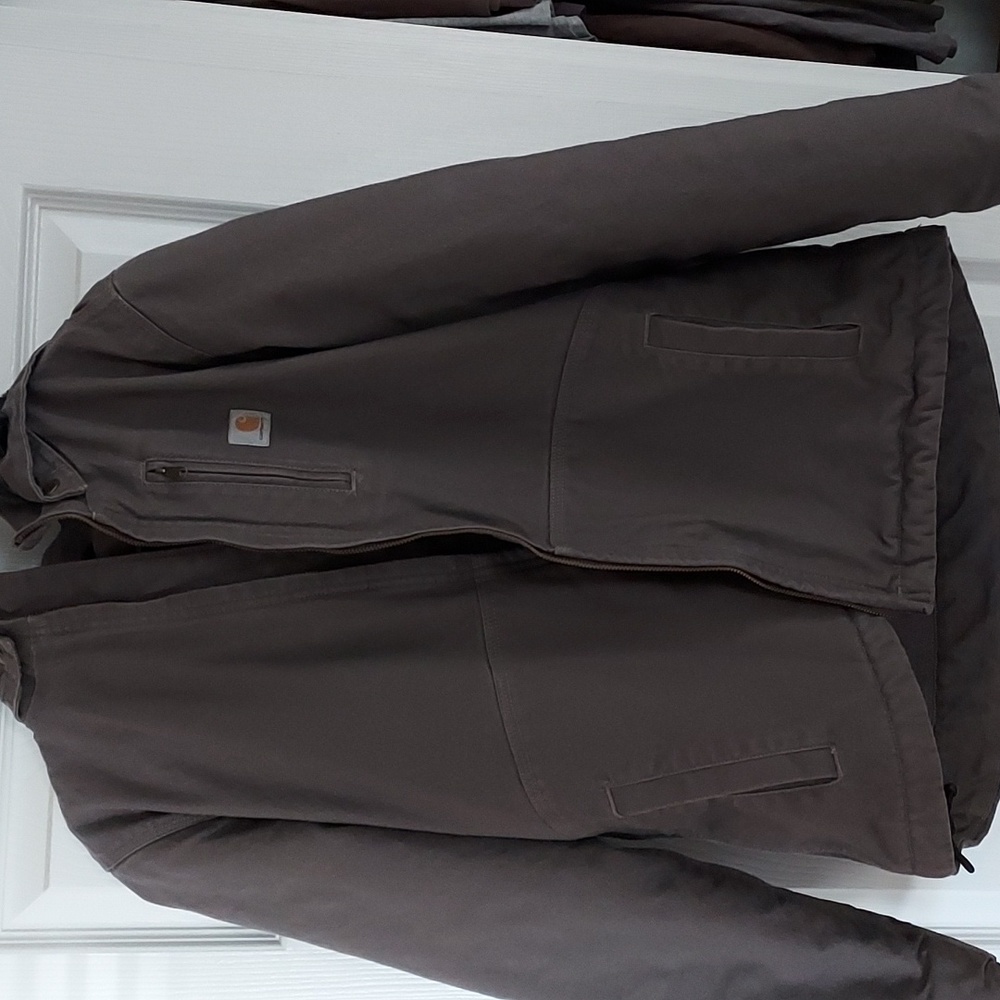Carhartt Caldwell Hooded Jacket Grey Womens M